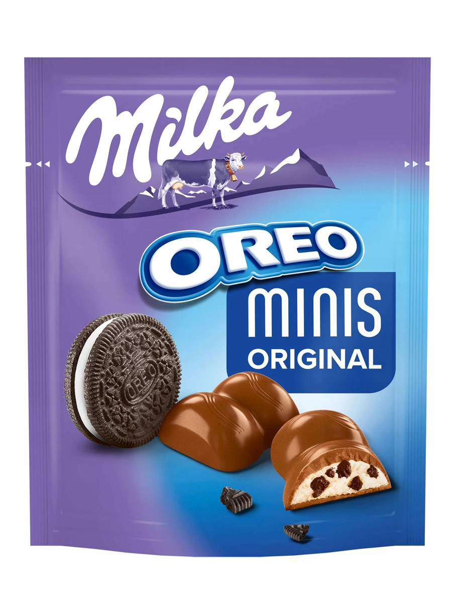 Шоколад Milka Oreo Minis Original 153г (Германия) — купить в интернет ...