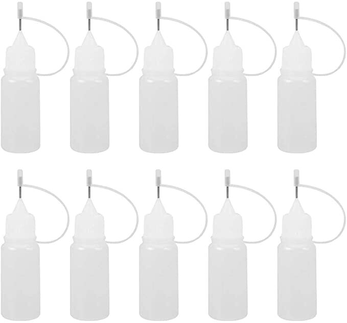 Бутылка шприца, бутылка с аппликатором для точных наконечников ...