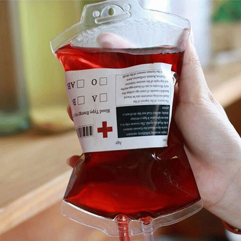 3 литра крови. Пакеты для хранения крови.