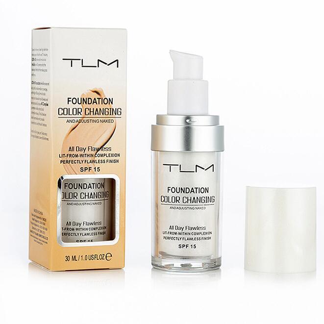 Тональный крем для лица TLM Foundation color Changing / ТЛМ