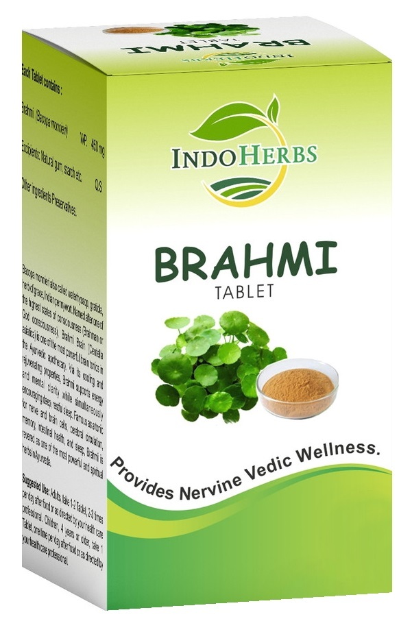 Брахми (Brahmi) тоник для мозга IndoHerbs, 60 таб — купить в интернет ...