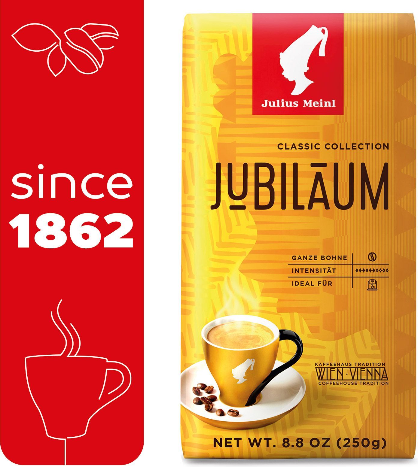 Кофе в зернах/кофе зерновой Julius Meinl "Юбилейный"/"Jubilaum", 250 г ...