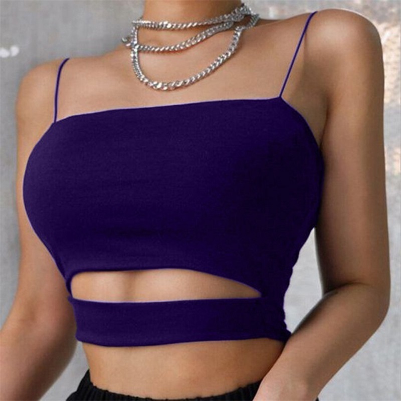 Women Crop Top с вырезом