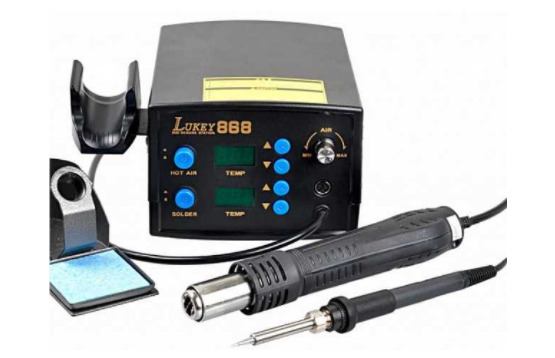 Паяльная станция Lukey по низкой цене с доставкой в интернет-магазине OZON