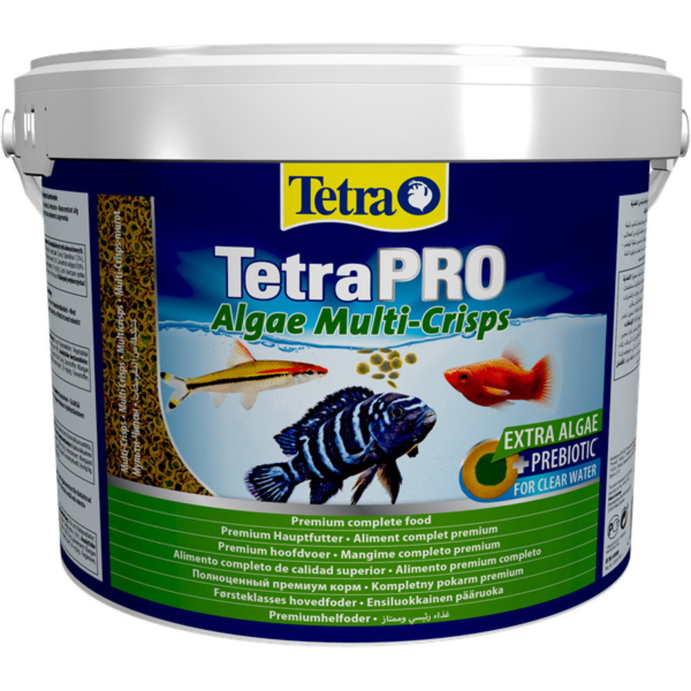 Корм для рыб TetraPro Algae Multi-Crisps 10л