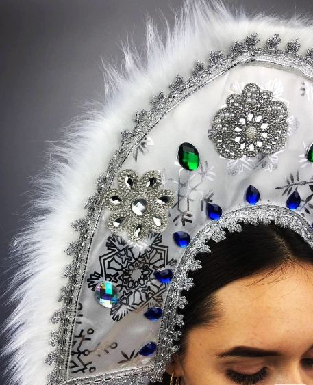 кокошник зимушка