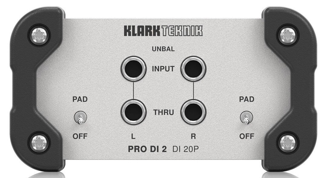 Klark Teknik DI 20P Директ бокс пассивный, двухканальный купить с доставкой по выгодным ценам