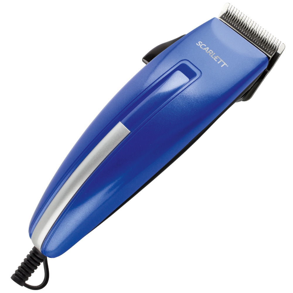 Машинка для стрижки Scarlett SC-HC63C10, сеть, синий, черный - купить ...