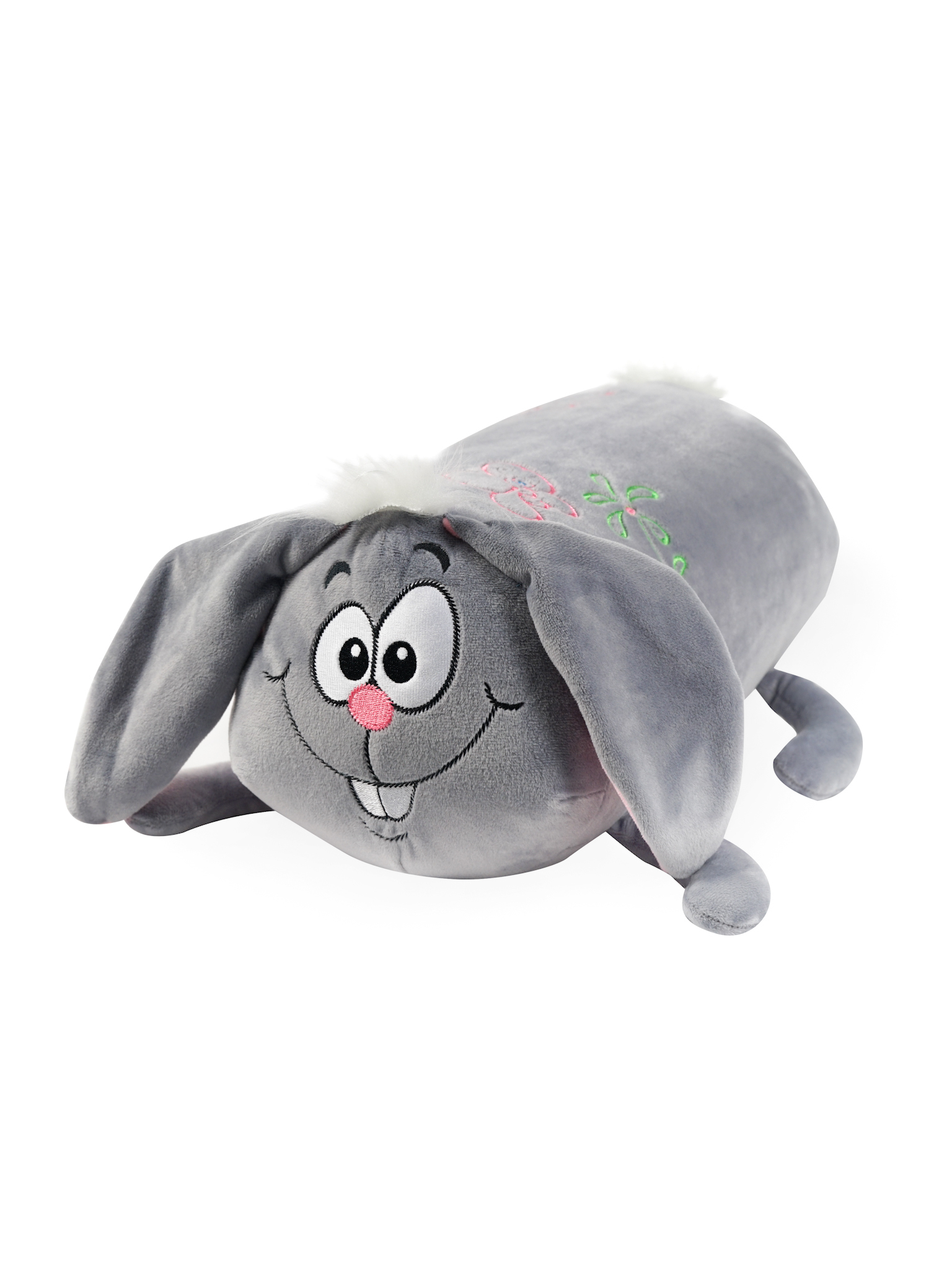 Мягкая игрушка Зайчик валик — купить в интернет-магазине OZON с быстрой ...