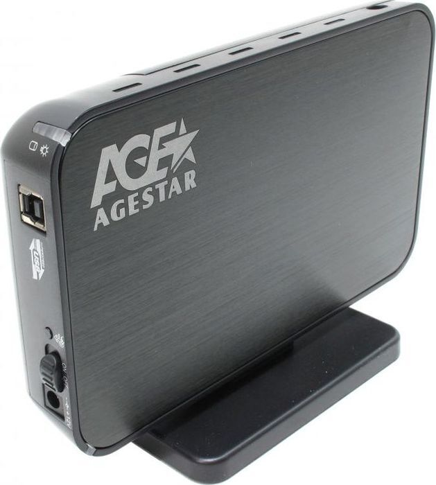 Внешний корпус для HDD AgeStar 3UB3A8-6G Black