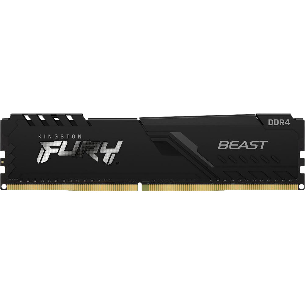 Kingston Fury Оперативная память Beast Black DDR4 3200 МГц 1x8 ГБ (KF432C16BB/8)