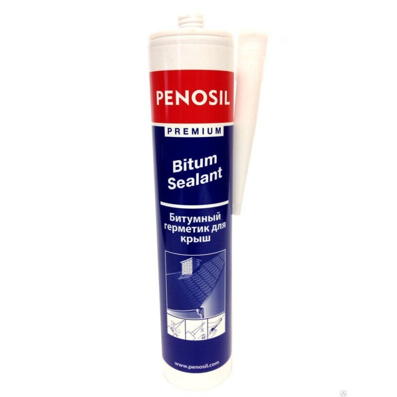 Герметик Penosil Bitum, битумный для крыши, /черный/280ml Н4190