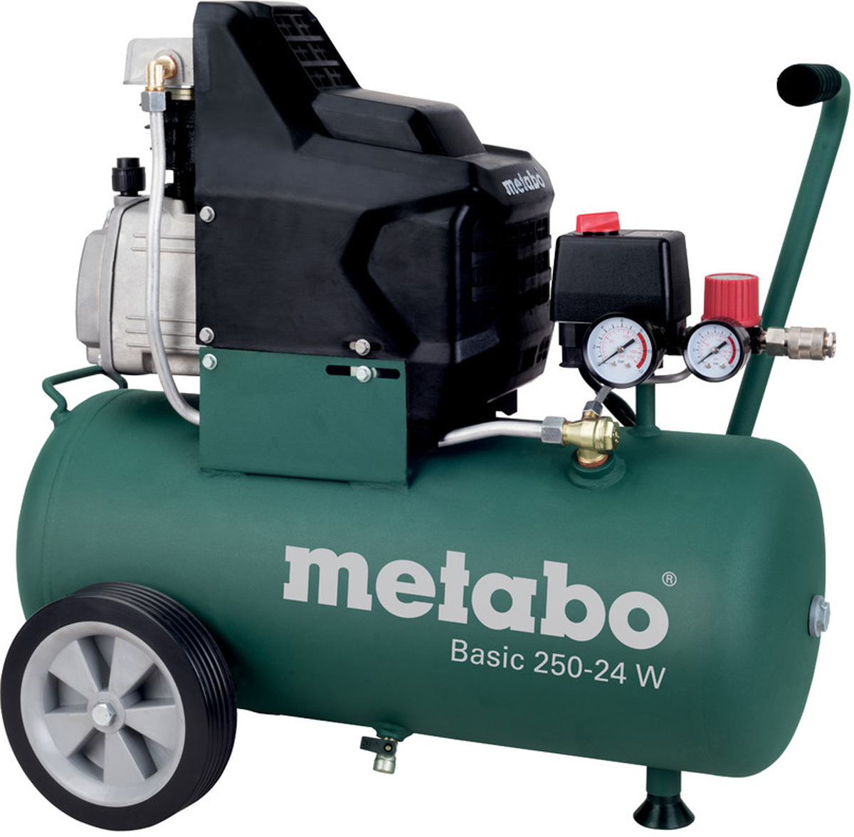 Metabo basic. Компрессор масляный Metabo Basic 250-24 w (601533000). Metabo Basic 250-24 w. Метабо 250 24 Бейсик. Воздушный компрессор Метабо.