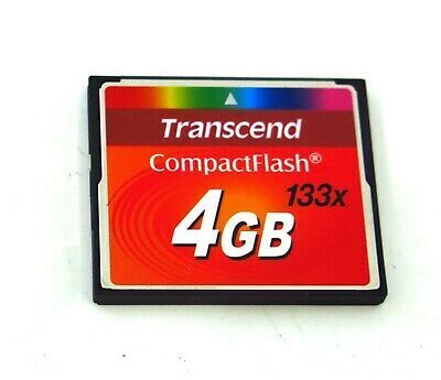 Карта памяти transcend compact flash 4 гб