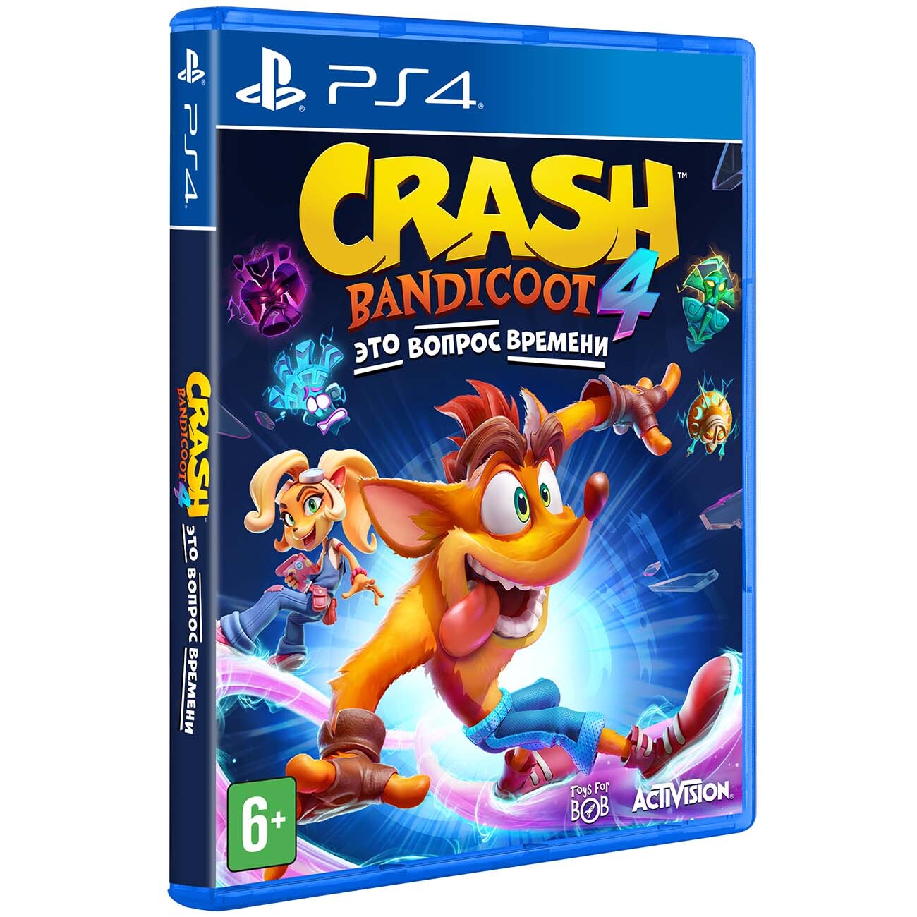 Игра Crash Bandicoot 4: Это Вопрос Времени (PlayStation 4, Русские субтитры)