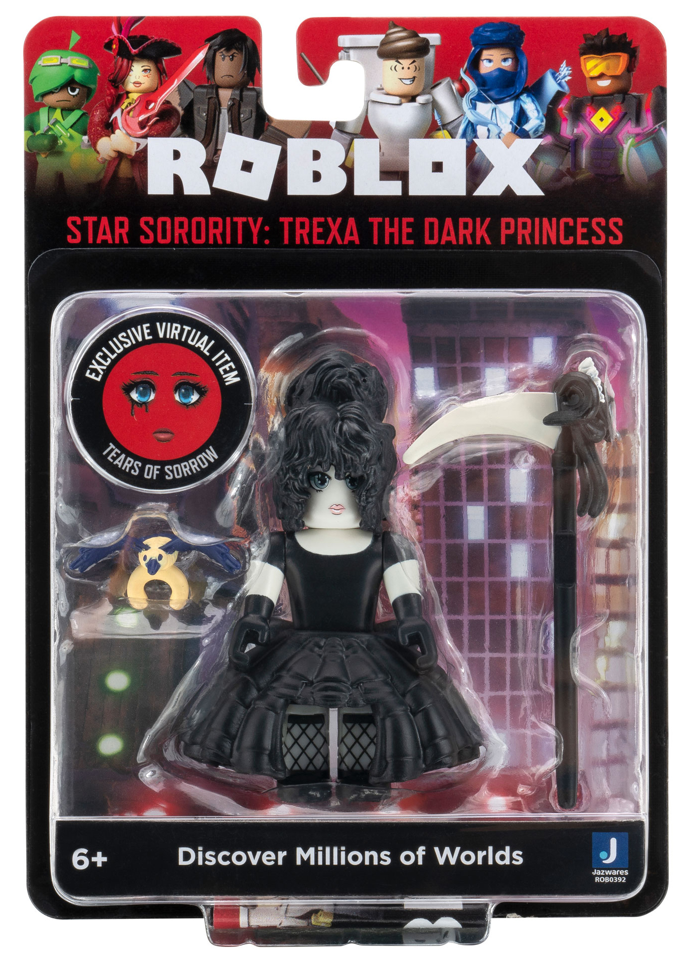 Roblox - Фигурка Star Sorority: Trexa the Dark Princess (Core) с  аксессуарами - купить с доставкой по выгодным ценам в интернет-магазине  OZON (483541021)