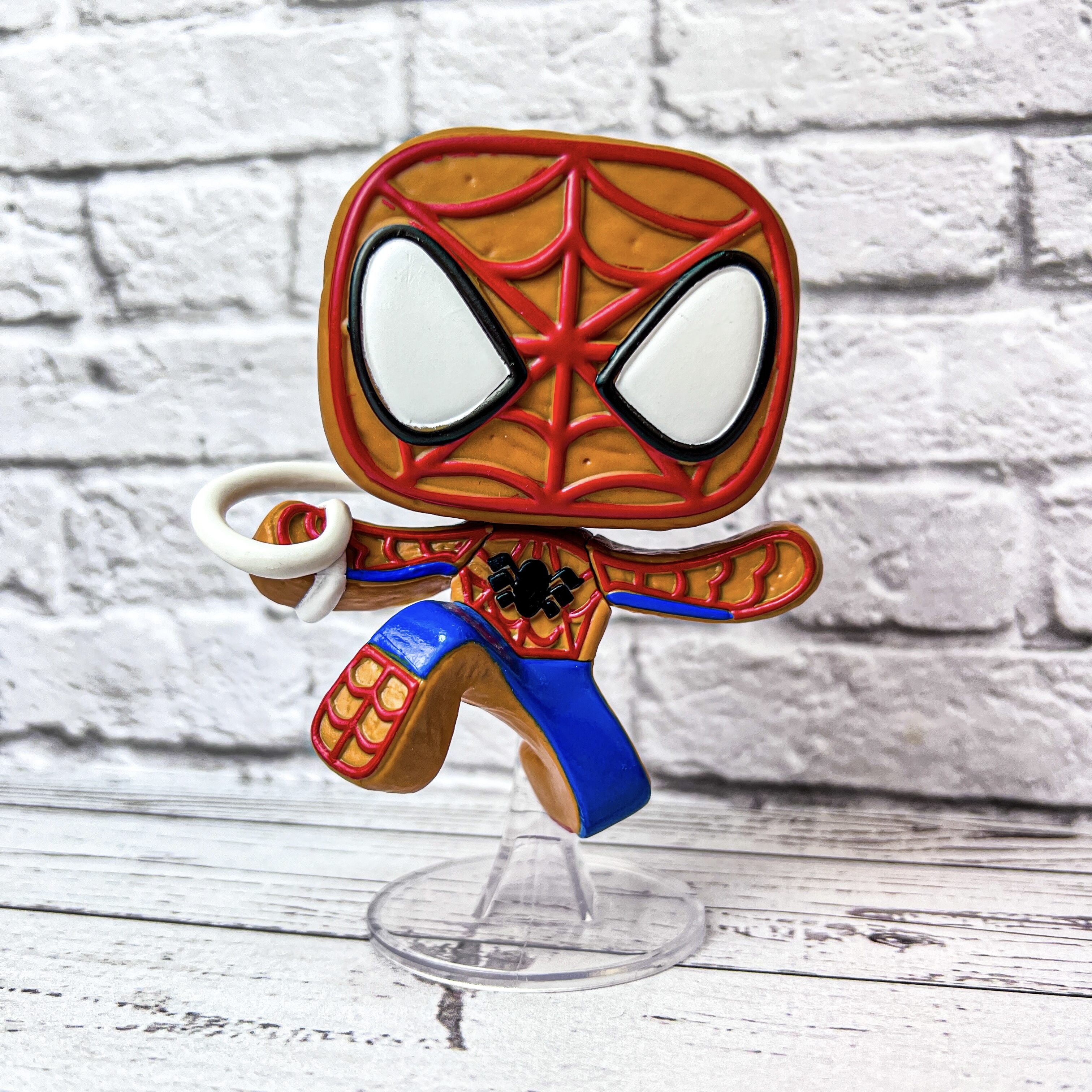 holiday spider man funko pop