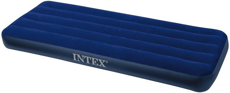 Надувной матрас intex 64756 classic downy airbed fiber tech 76х191х25 см