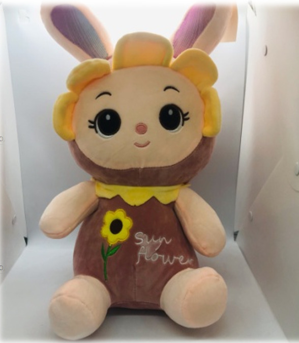 Мягкая игрушка Зайчик ромашка — купить в интернет-магазине OZON с ...
