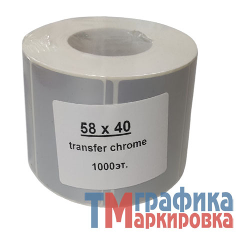 ТМграфика Этикетка для печати 4 x 5,8 см, 1000 шт.