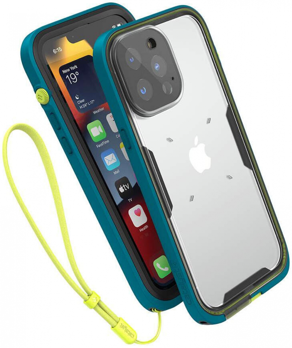 Водонепроницаемый чехол Catalyst Total Protection Case для iPhone 13 Pro  Max, цвет Синий (Marine Blue) (CATIPHO13BLUL) - купить с доставкой по  выгодным ценам в интернет-магазине OZON (516226428)