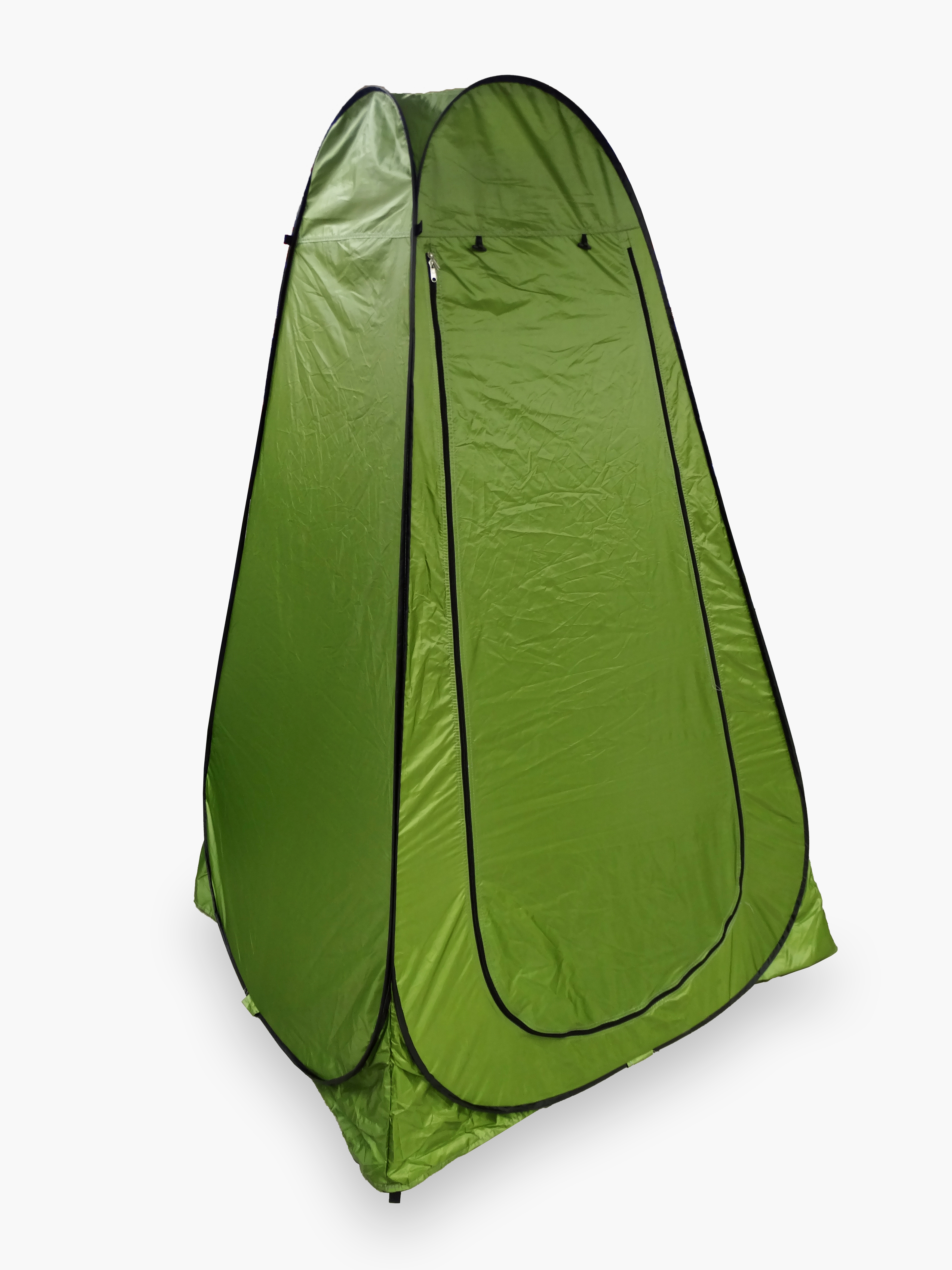ПалаткадуштуалетLANYUZ1501соднимокном,колышкамиирастяжками(150х150х190см)туристическаяавтоматическаябезднавосьмерка(Зеленая)