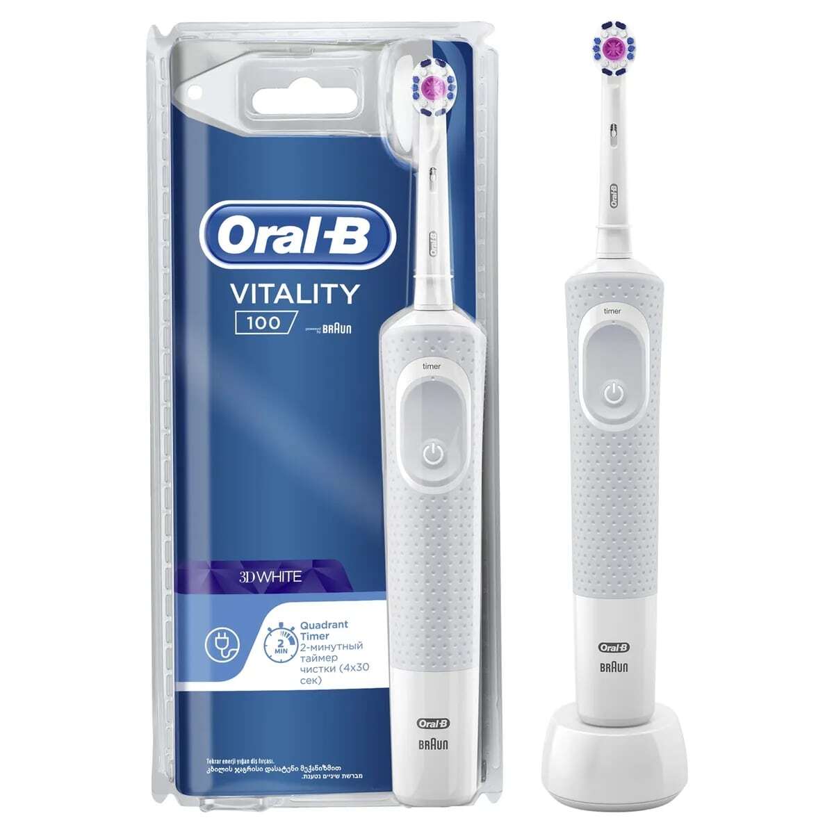 Электрическая Зубная Щетка Braun Oral-B Vitality D100