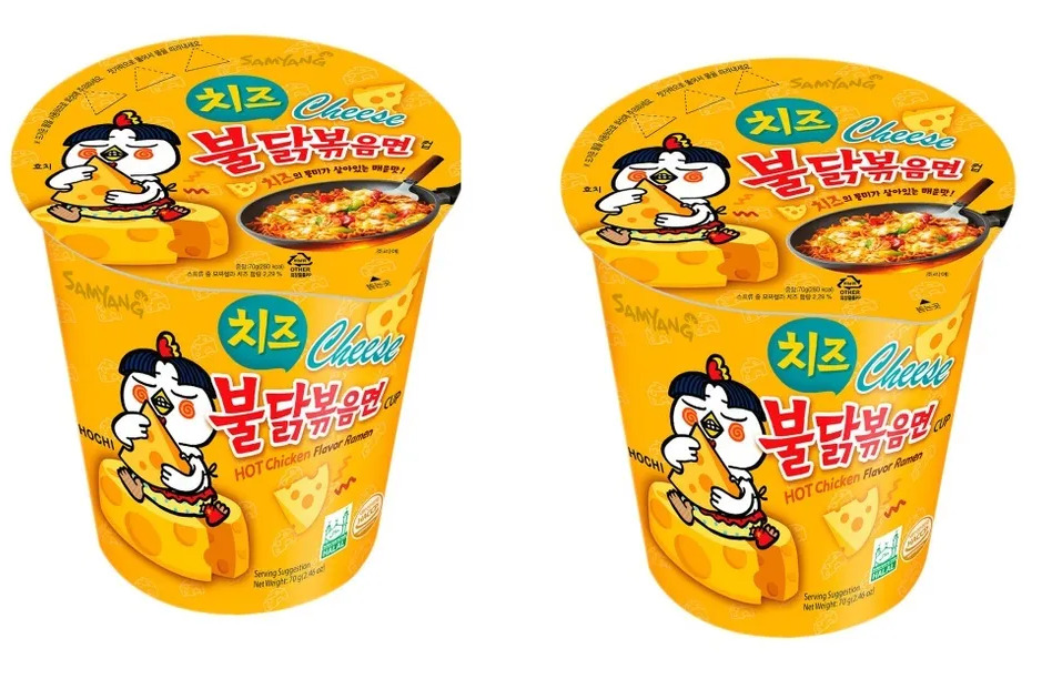 Samyang hot chicken cheese