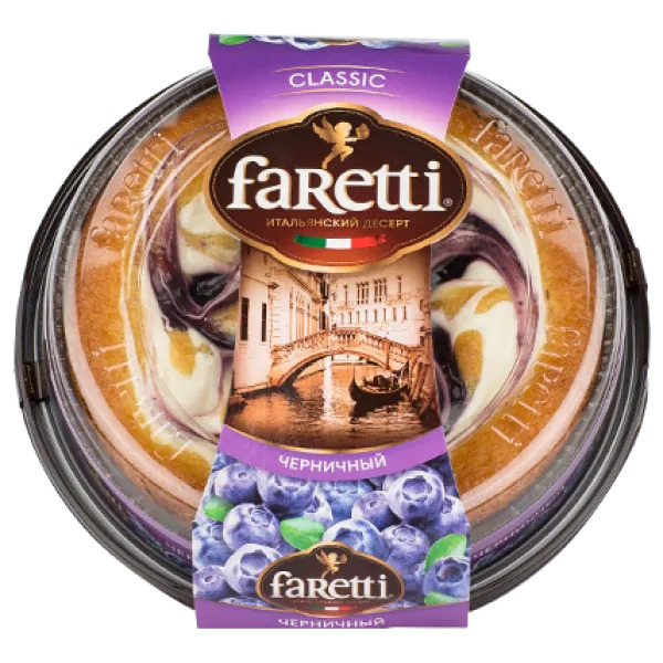 Торт бисквитный карамельный faretti