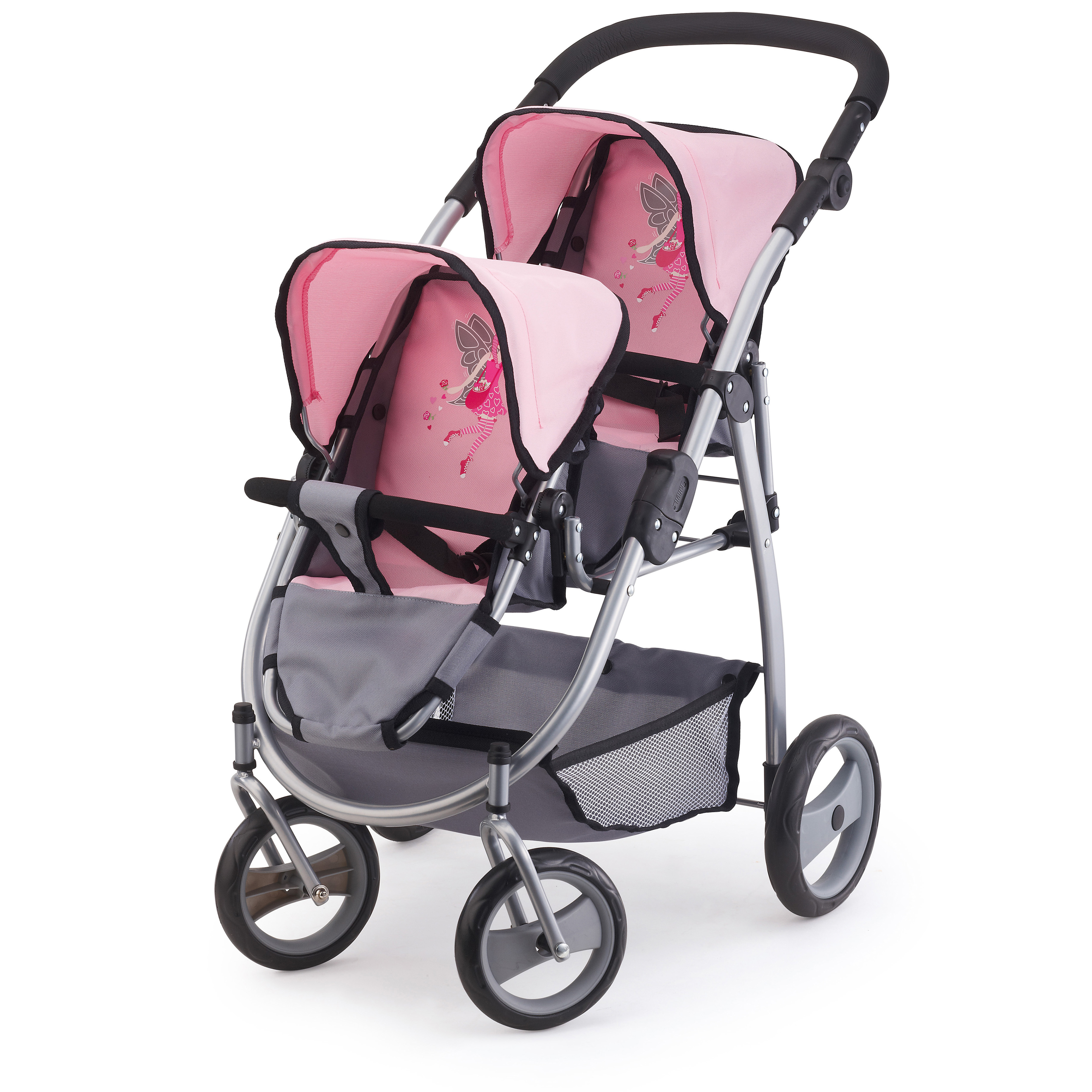 Коляска для двух кукол Bayer Design Twin Jogger