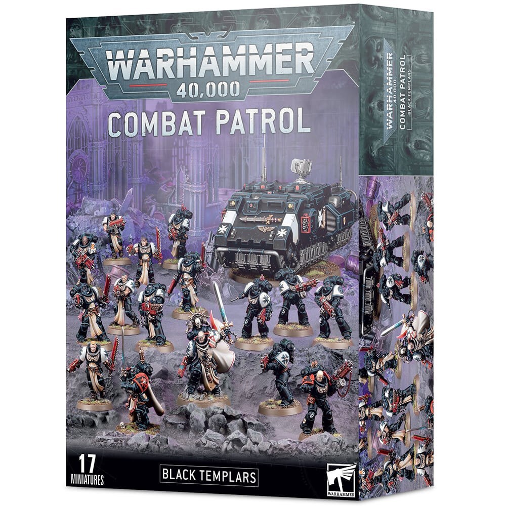 Набор пластиковых моделей Warhammer 40000 Combat Patrol: Black Templars