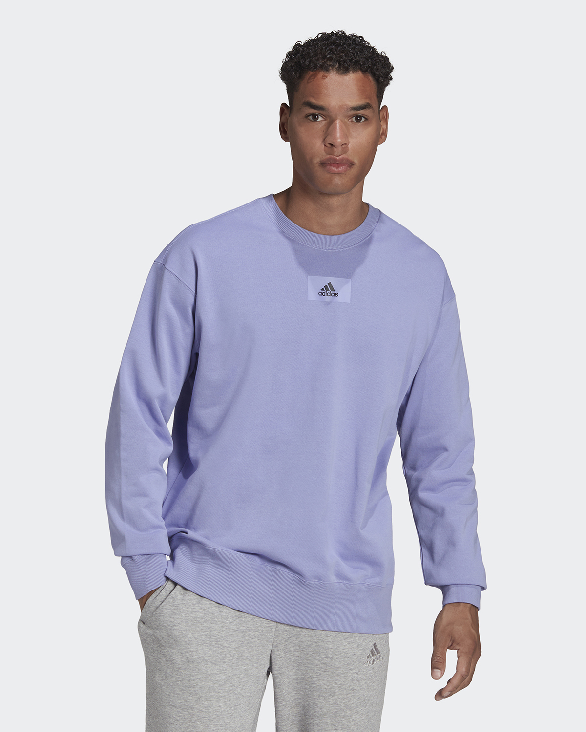 adidas Essentials FeelVivid Drop Shoulder Sweatshirt