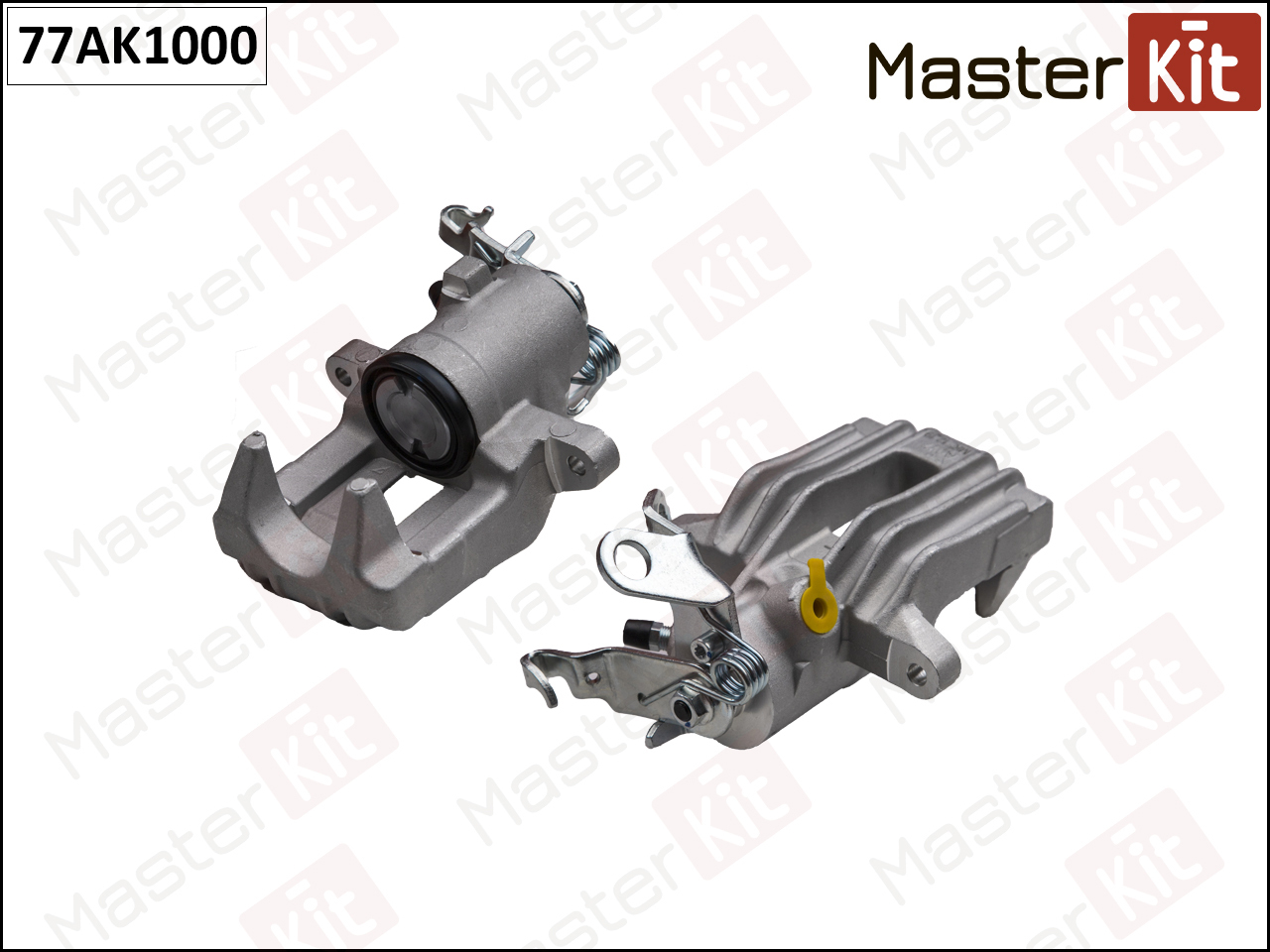 Суппорт тормозной зад. лев. Skoda OCTAVIA II (1Z3) 2004 - 2013 YETI (5L) 2009 - 2017 VW JETTA IV ( 77AK1000