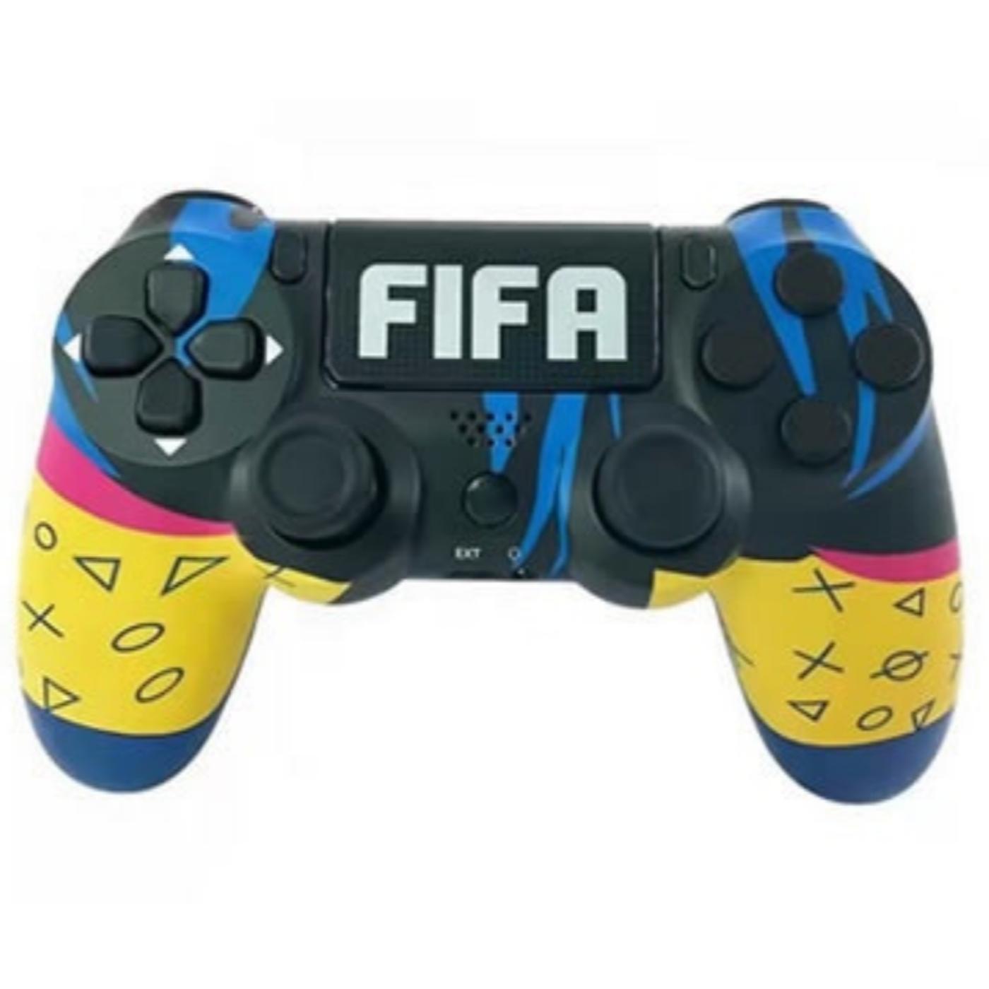 Включи игру желтый джойстик. Джойстик Dualshock 4. Джойстик Dualshock 4 FIFA. Геймпад ps4 Dualshock 4 FIFA. Джойстик для пс4 ФИФА Реал.