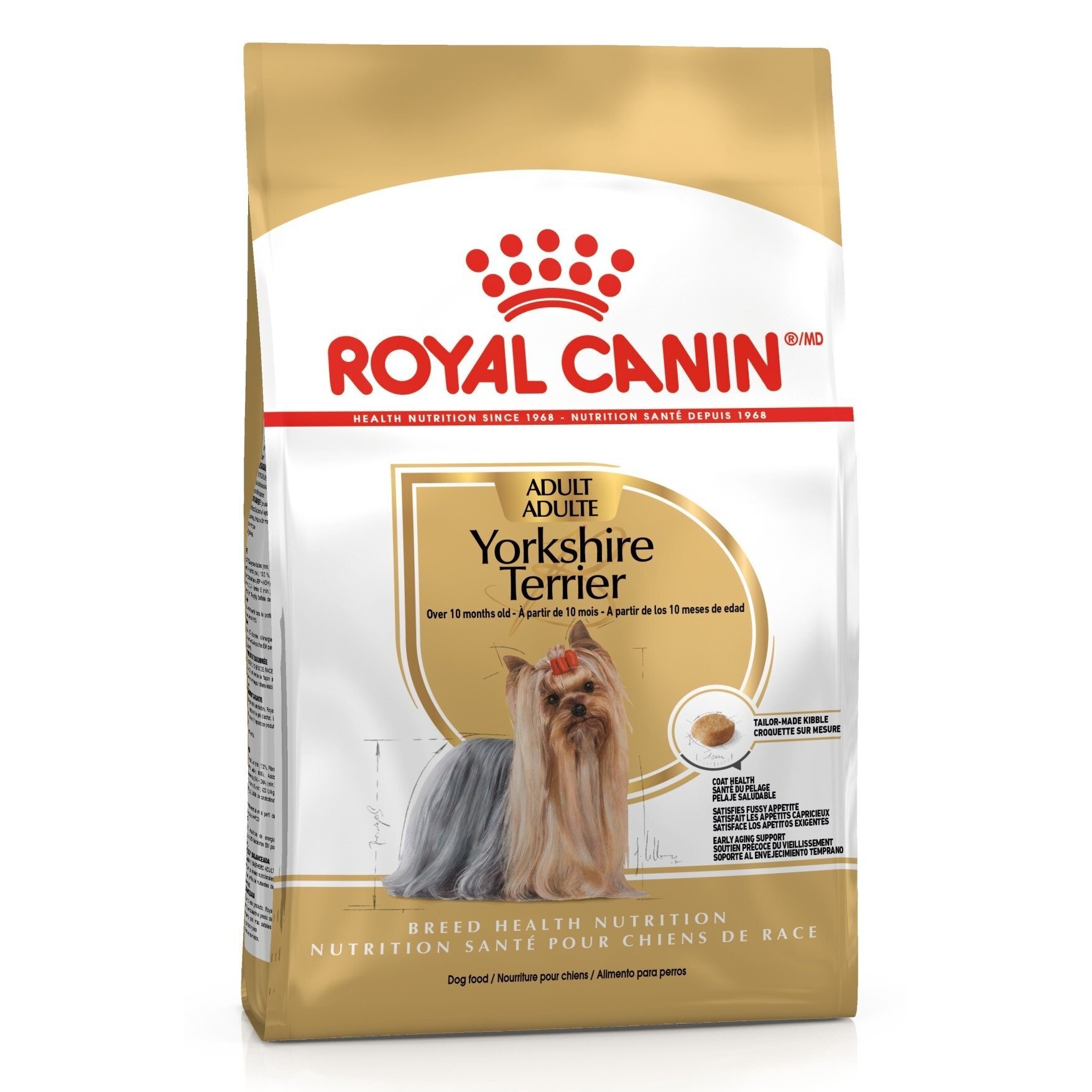 Роял канин для щенков йоркширского. Корм Royal Canin Yorkshire Terrier. Роял Канин Йоркширский терьер 7.5 кг. Роял Канин для йоркширских терьеров. Royal Canin щенок Йорк.