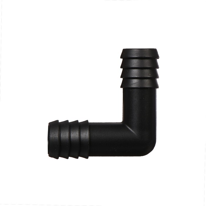 НаборL-образныхсоединителейдлякапельногополиваотёмкости,1/2"(12мм),5шт.,"Жук"