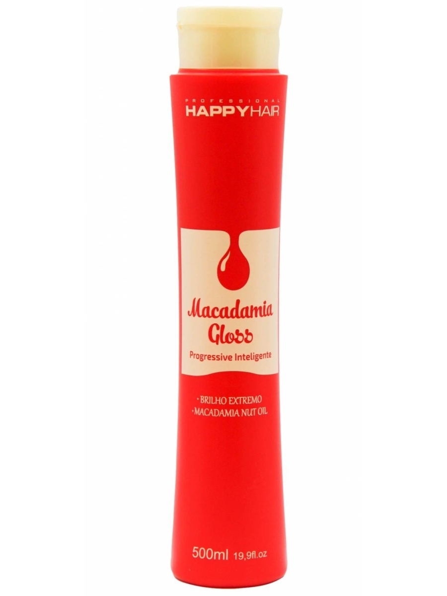 Happy Hair Macadamia Gloss кератин 500 мл