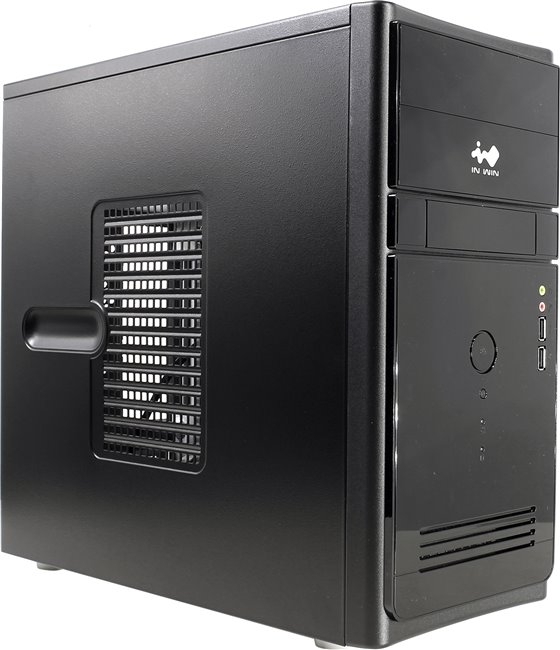 Inwin Компьютерный корпус ENR021BL black, черный (6121651)