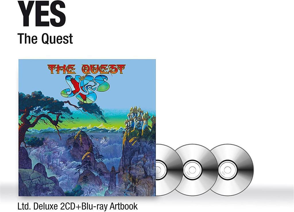 YES. The Quest, 2CD+BluRay, Limited Deluxe Edition/Artbook, новая запечатанная