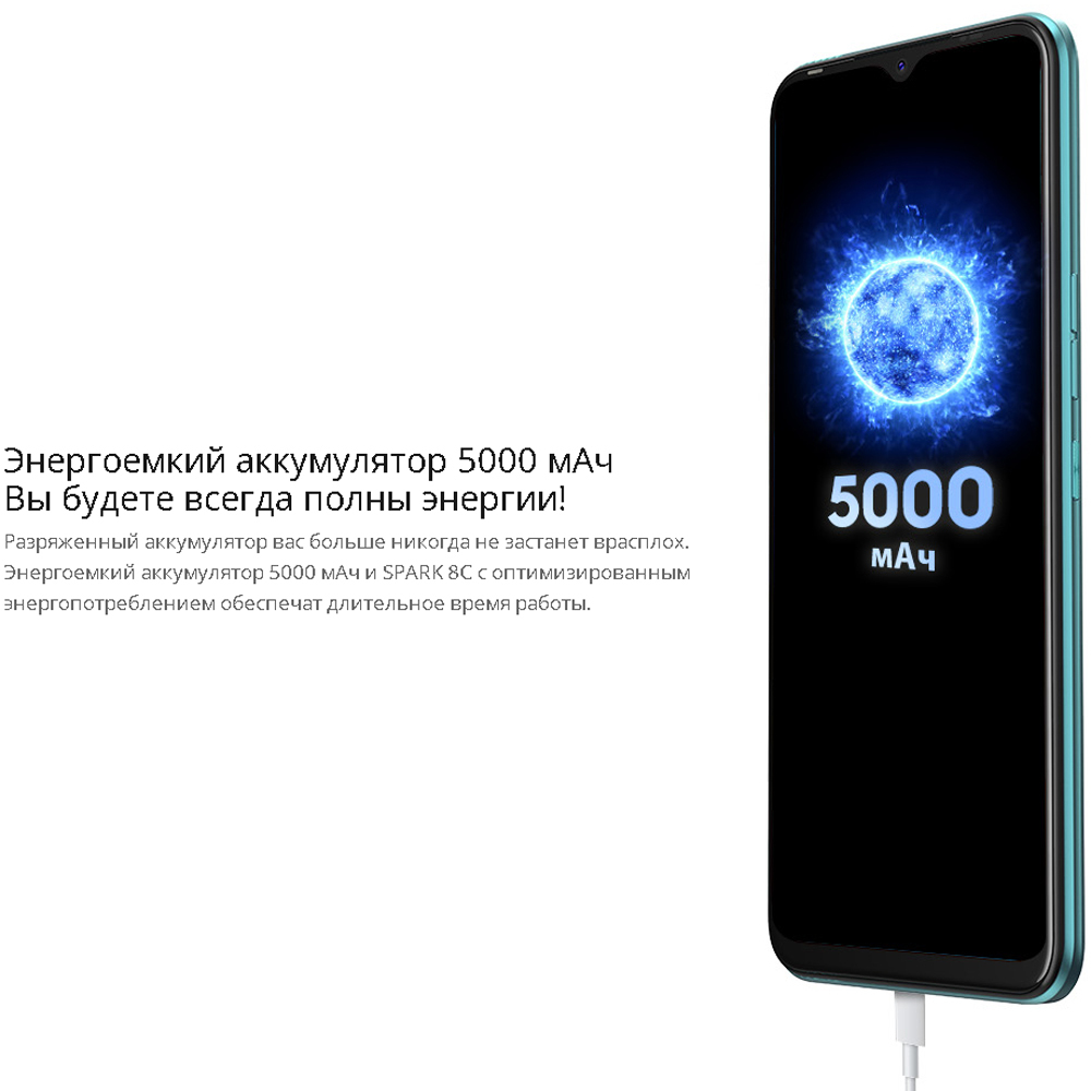 Techno spark 8c дисплей