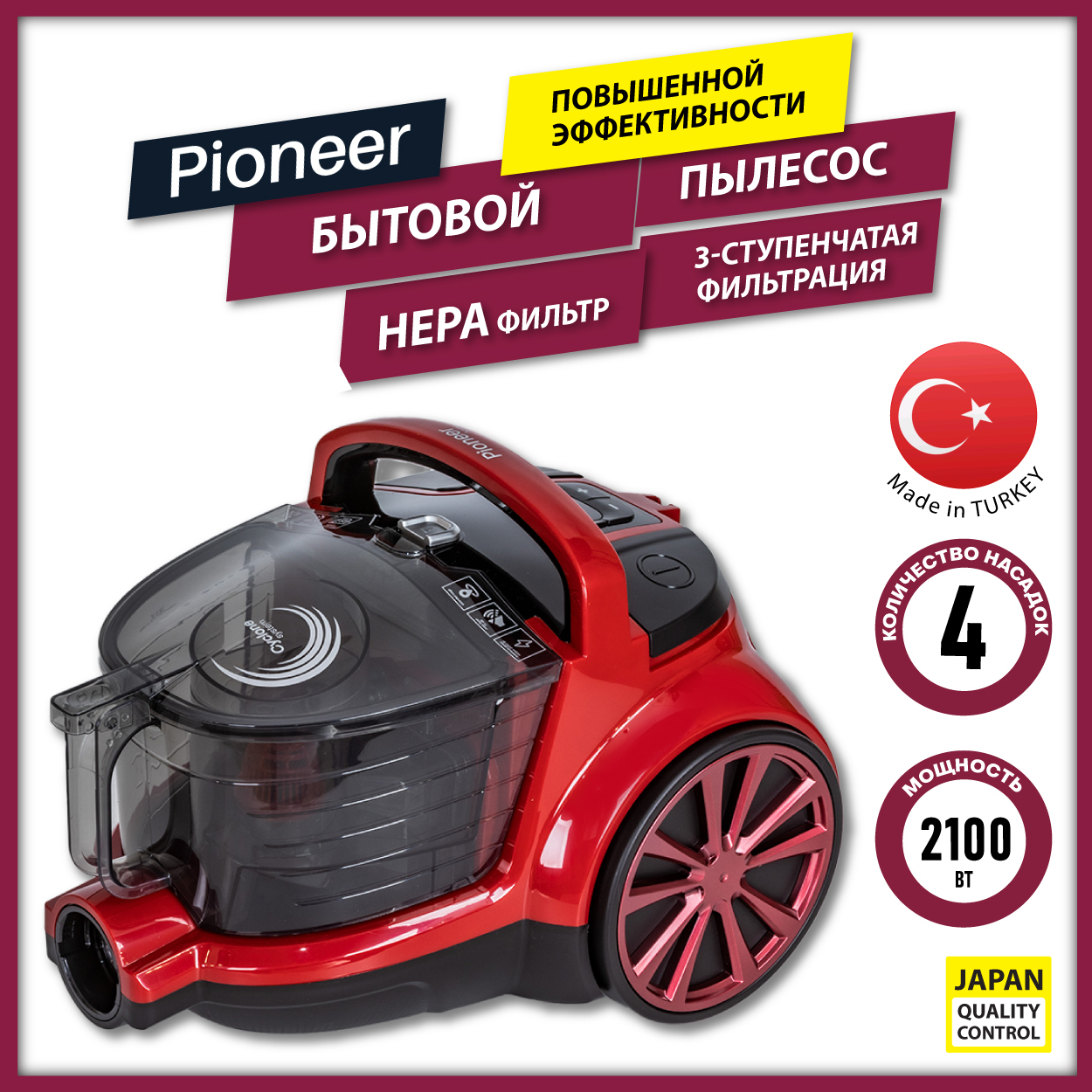 Пылесос для Дома с Контейнером купить на OZON по низкой цене