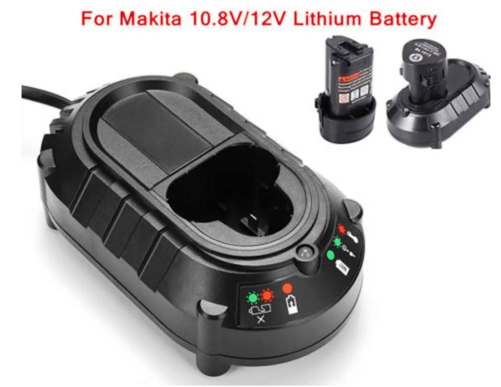 Зарядное устройство для Makita 10.8В Li-Ion DC10WB для аккумуляторов Makita BL1013, BL7010