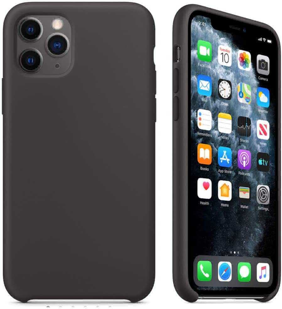 Apple iphone 11 Silicone Case Black