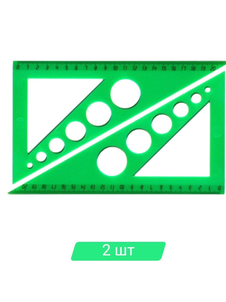 Треугольник пластик 30x60 UNIPLAST (2 штуки)