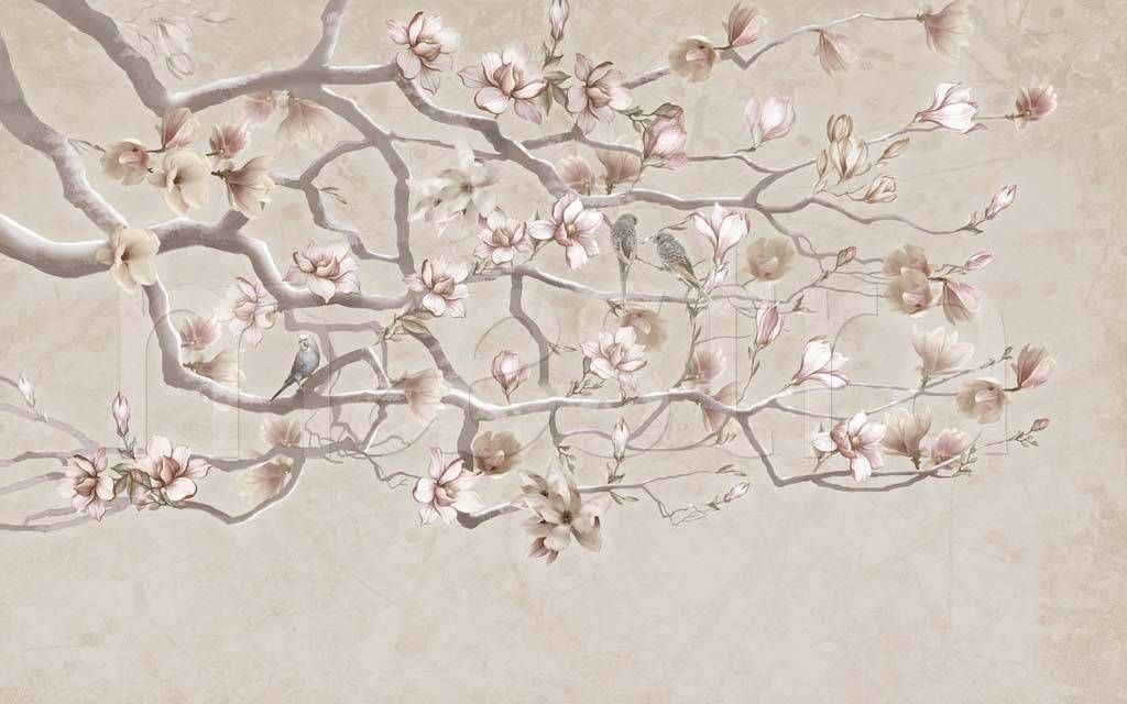 Купить Обои Сакура На Стены