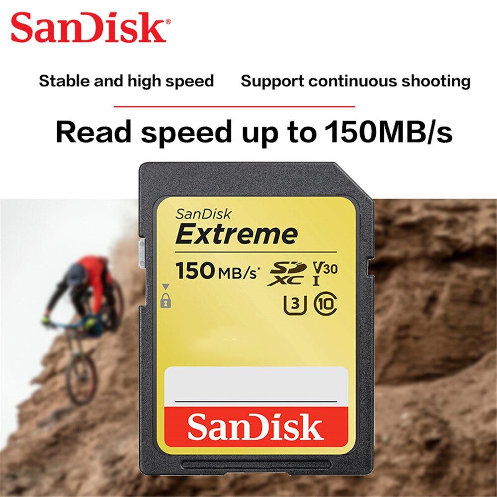 Карта памяти sandisk extreme sdxc 256gb