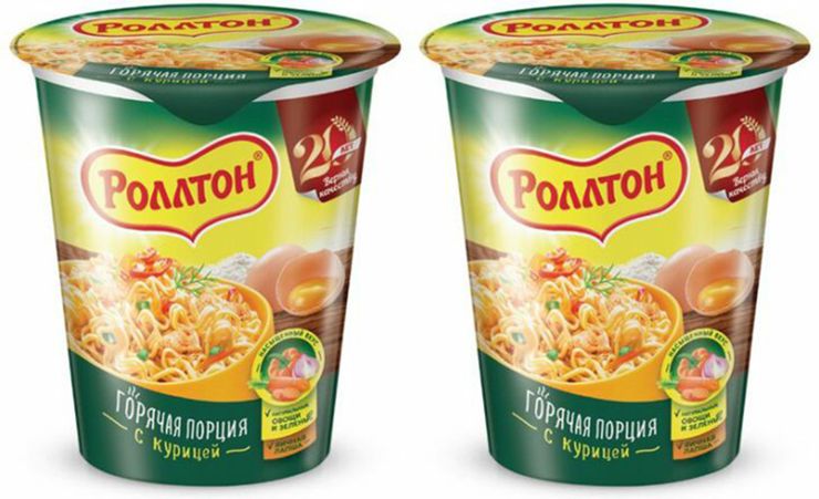 Куриная лапша быстрого приготовления