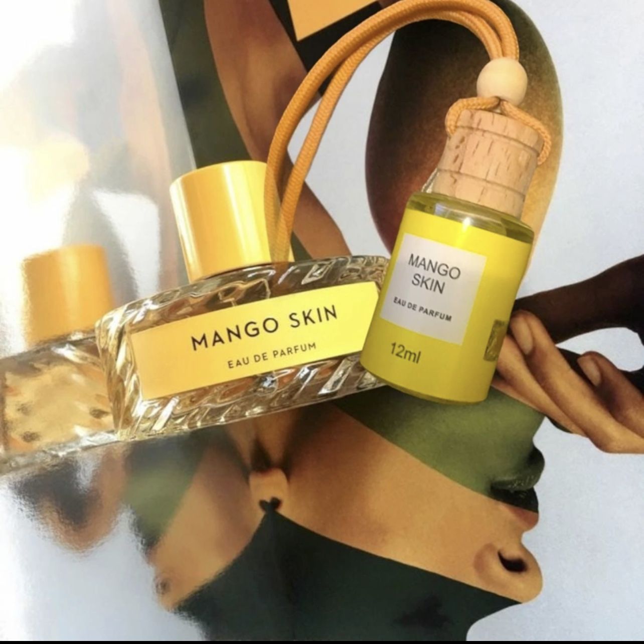 Масляный Автопарфюм <b>Mango</b> <b>Skin</b> предназначен для ароматизации салона автомоб...