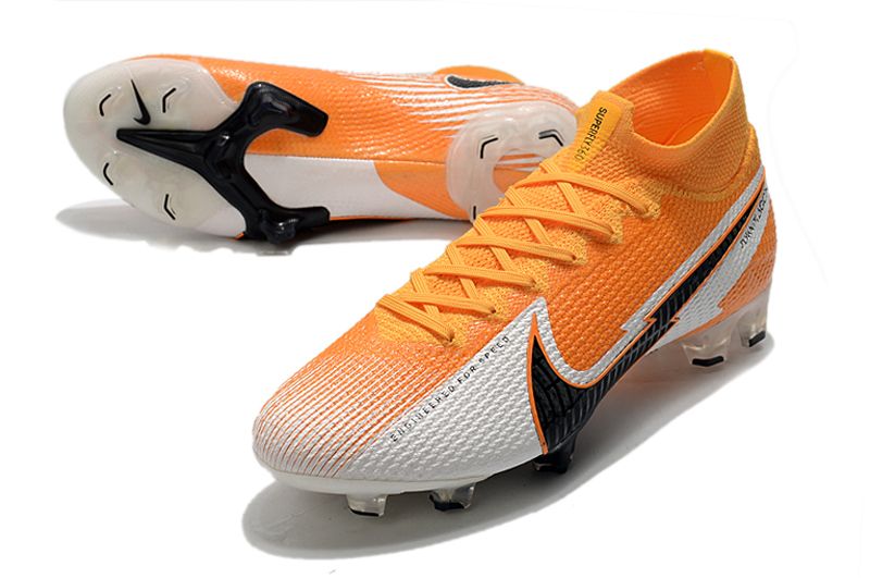 Бутсы Nike Mercurial желтые