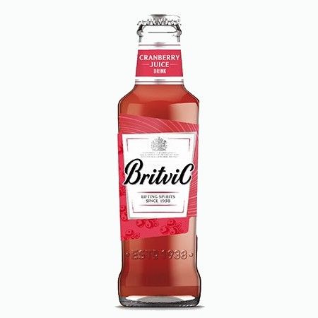 Напиток BRITVIC "Cranberry Juice" (Клюквенный) 200мл*2шт 